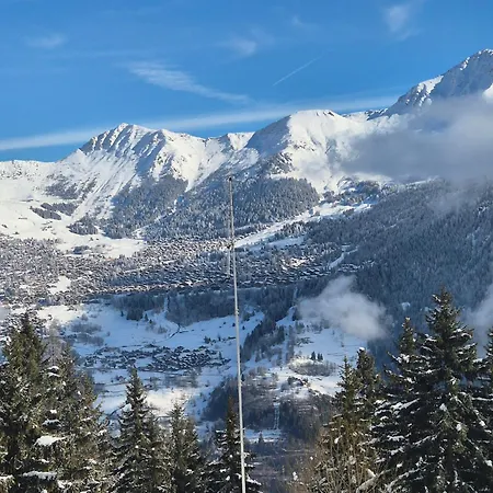 Winter With Stunning View Bruson