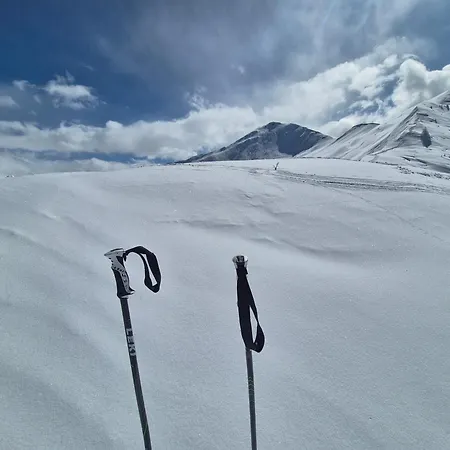 Winter With Stunning View Bruson