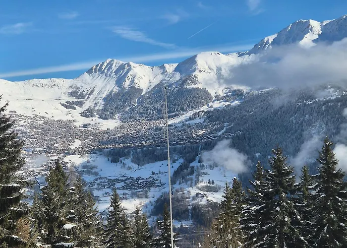 Winter With Stunning View Bruson