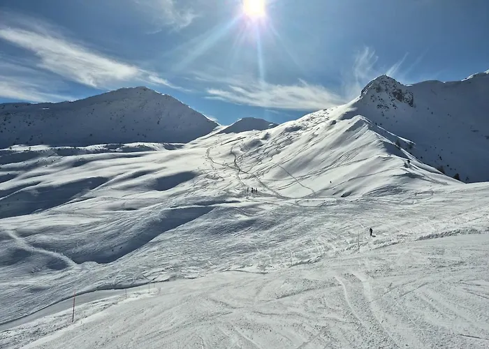 Winter With Stunning View Bruson