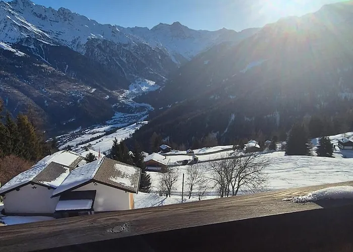 Winter With Stunning View * Bruson