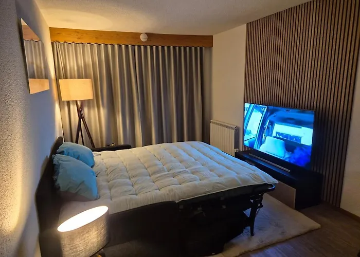 公寓 Winter With Stunning View Bruson