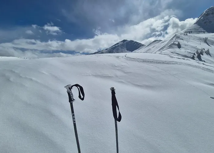 Winter With Stunning View Bruson